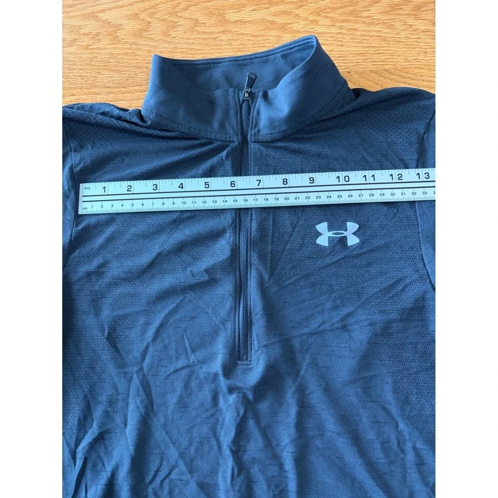 Under Armour HeatGear Quarter Zip Long Sleeve Athletic Shirt‎ Men's SM
